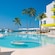 Seaside swimming pool at Krystal Grand in Puerto Vallarta